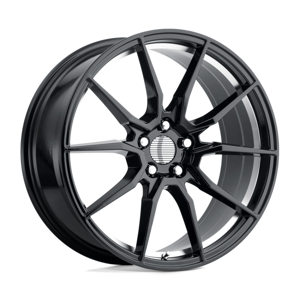 Performance Replicas PR193 GLOSS BLACK MACHINED Wheels for 2014-2016 ACURA MDX [] - 18X9 30 mm - 18"  - (2016 2015 2014)