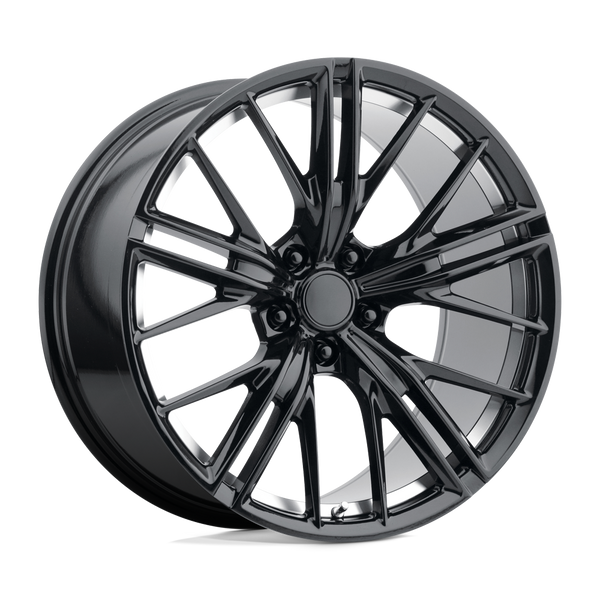 Performance Replicas PR194 GLOSS BLACK MACHINED Wheels for 2009-2014 ACURA TL [] - 20X9 30 mm - 20"  - (2014 2013 2012 2011 2010 2009)