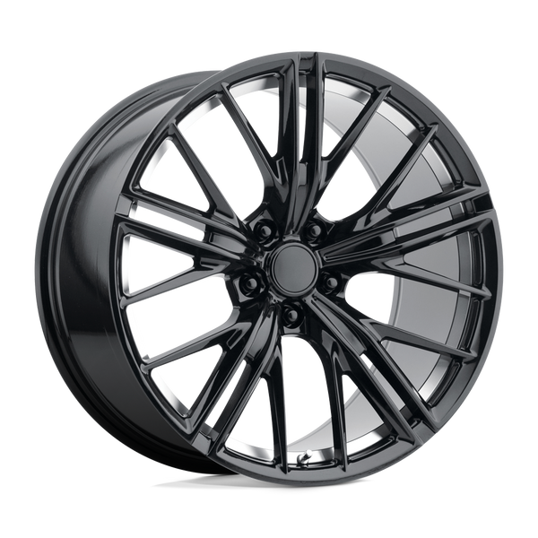 Performance Replicas PR194 GLOSS BLACK MACHINED Wheels for 2013-2018 ACURA MDX [] - 20X9 30 mm - 20"  - (2018 2017 2016 2015 2014 2013)