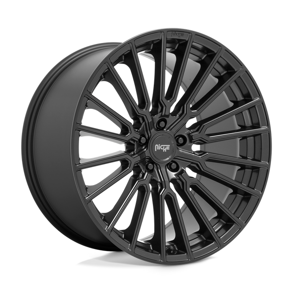 Niche 1PC M250 PREMIO MATTE BLACK Wheels for 2015-2020 ACURA TLX [] - 20X9 35 MM - 20"  - (2020 2019 2018 2017 2016 2015)