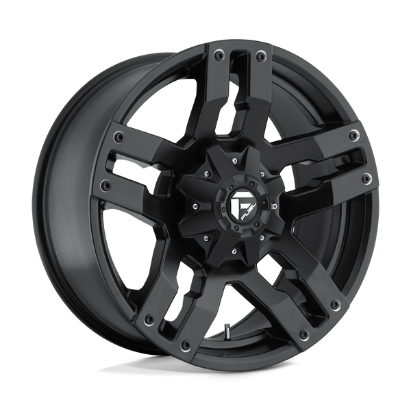 Fuel 1PC D515 PUMP MATTE BLACK Wheels for 2007-2021 FORD EXPEDITION [] - 20X9 20 MM - 20"  - (2021 2020 2019 2018 2017 2016 2015 2014 2013 2012 2011 2010 2009 2008 2007)