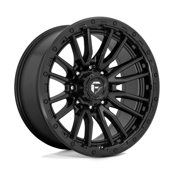 Fuel 1PC D679 REBEL MATTE BLACK Wheels for 2013-2023 FORD F-250 F-350 SUPER DUTY [] - 22X10 -18 mm - 22"  - (2023 2022 2021 2020 2019 2018 2017 2016 2015 2014 2013)