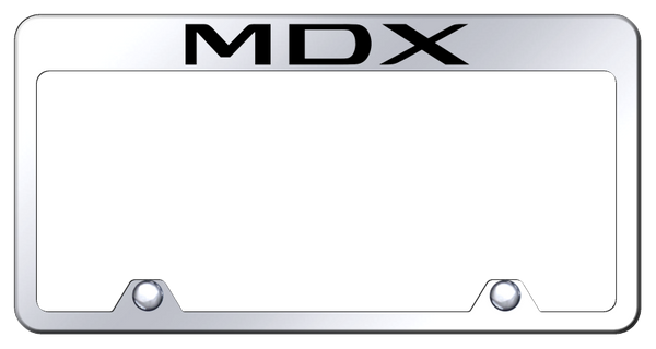 Acura MDX Steel Truck Frame - Laser Etched Mirrored License Plate Frame - RF.MDX.EC