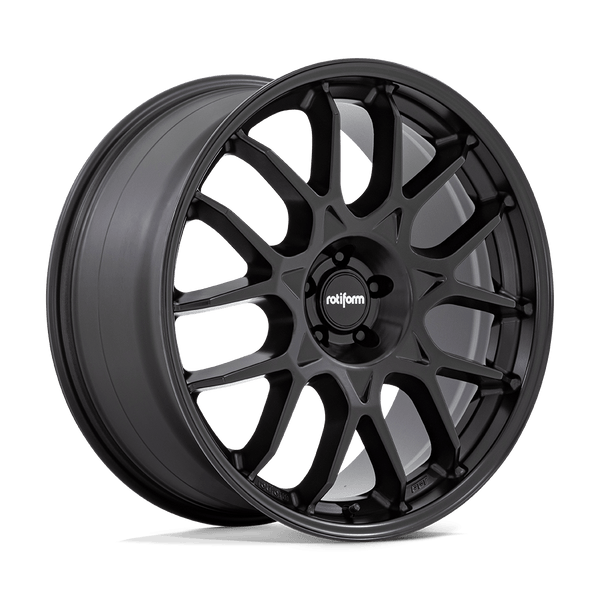 Rotiform 1PC R195 ZWS MATTE BLACK Wheels for 2013-2018 ACURA MDX [] - 21X9 27 mm - 21"  - (2018 2017 2016 2015 2014 2013)