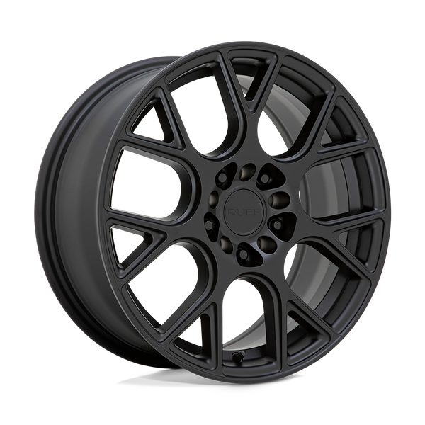 Ruff DRIFT MATTE BLACK Wheels for 2017-2022 ACURA ILX [] - 18X8 38 mm - 18"  - (2022 2021 2020 2019 2018 2017)