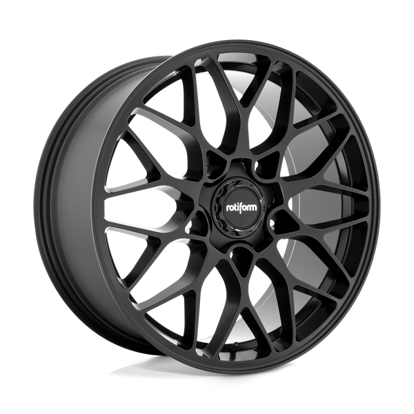 Rotiform 1PC R190 MATTE BLACK Wheels for 2009-2014 ACURA TL [] - 19X8.5 35 mm - 19"  - (2014 2013 2012 2011 2010 2009)