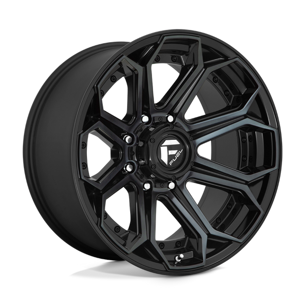 Fuel 1PC D704 SIEGE GLOSS MACHINED DOUBLE DARK TINT Wheels for 2013-2023 FORD F-250 F-350 SUPER DUTY [] - 22X10 -18 mm - 22"  - (2023 2022 2021 2020 2019 2018 2017 2016 2015 2014 2013)