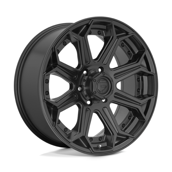 Fuel 1PC D706 SIEGE MATTE BLACK Wheels for 2013-2023 FORD F-250 F-350 SUPER DUTY [] - 22X10 -18 mm - 22"  - (2023 2022 2021 2020 2019 2018 2017 2016 2015 2014 2013)