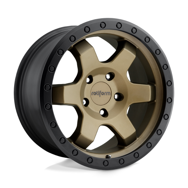 Rotiform 1PC R150 SIX-OR MATTE BRONZE BLACK BEAD RING Wheels for 2021-2022 FORD BRONCO [] - 17X9 1 MM - 17"  - (2022 2021)