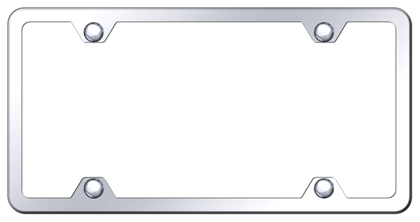 Blank PC Frame - Mirrored License Plate Frame - SP.451.C