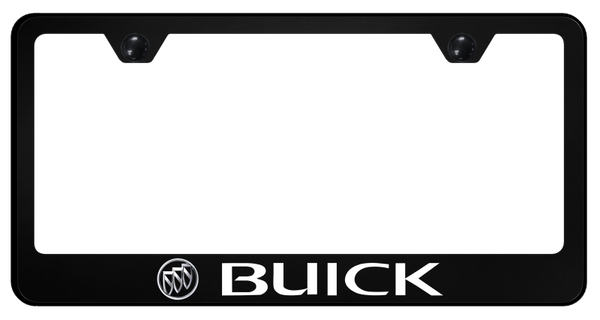 Buick Buick PC Frame - UV Print on Black License Plate Frame - SP.BUI.UB