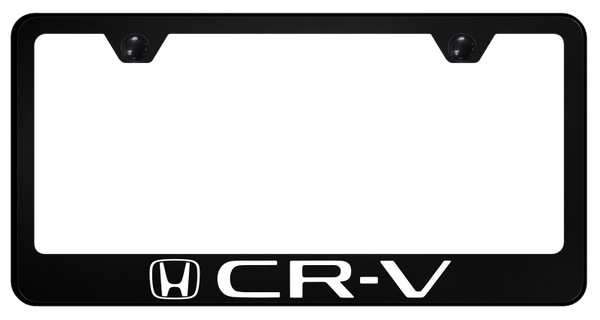 Honda CR-V PC Frame - UV Print on Black License Plate Frame - SP.CRV.UB