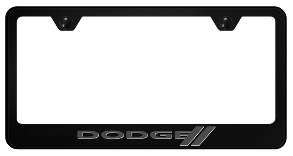 Dodge Dodge Ghost PC Frame - UV Print on Black License Plate Frame - SP.DODS.GST.UB