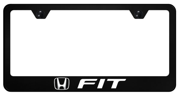 Honda Fit PC Frame - UV Print on Black License Plate Frame - SP.FIT.UB