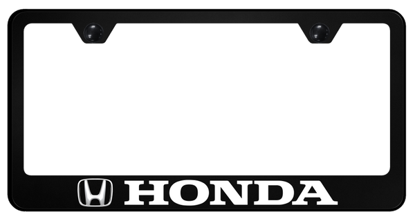 Honda Honda PC Frame - UV Print on Black License Plate Frame - SP.HON.UB