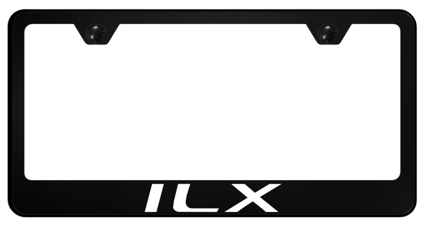 Acura ILX PC Frame - UV Print on Black License Plate Frame - SP.ILX.UB