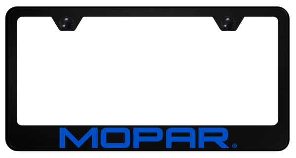 Mopar Mopar PC Frame - UV Print on Black License Plate Frame - SP.MOP.UB