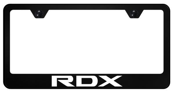 Acura RDX PC Frame - UV Print on Black License Plate Frame - SP.RDX.UB