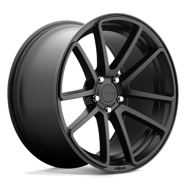 Rotiform 1PC R122 SPF MATTE BLACK Wheels for 2004-2008 ACURA TL TYPE-S [] - 19X8.5 38 mm - 19"  - (2008 2007 2006 2005 2004)