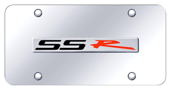 Chevrolet SSR Chrome on Chrome 3D Bar License Plate - SSR.N.CC