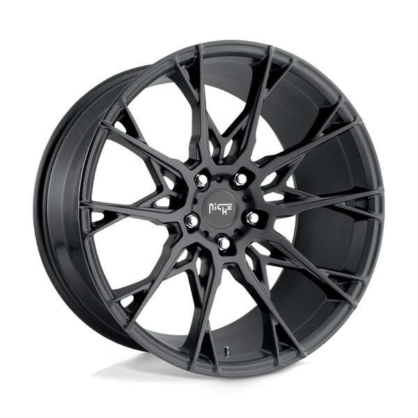 Niche 1PC M183 STACCATO MATTE BLACK Wheels for 2014-2020 ACURA RLX [] - 19X8.5 35 mm - 19"  - (2020 2019 2018 2017 2016 2015 2014)