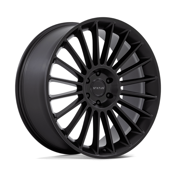 Status VENTI MATTE BLACK Wheels for 2007-2020 CADILLAC ESCALADE [] - 24X10 30 MM - 24"  - (2020 2019 2018 2017 2016 2015 2014 2013 2012 2011 2010 2009 2008 2007)