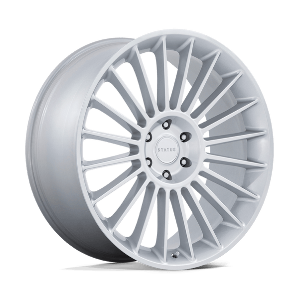 Status VENTI GLOSS SILVER Wheels for 2014-2022 LAND ROVER RANGE ROVER BASE [] - 24X10 35 MM - 24"  - (2022 2021 2020 2019 2018 2017 2016 2015 2014)