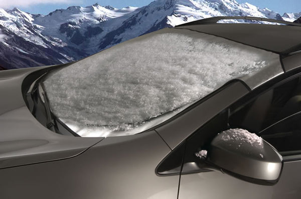 Intro-Tech Snow Ice Frost Windshield Cover Custom Fit for Toyota Highlander Platinum model 2014-2019 - TT-08B-S - (2019 2018 2017 2016 2015 2014)