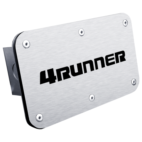 4Runner Name Class III Trailer Hitch Plug - Brushed - T.4RUN.S