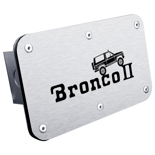 Bronco II Climbing Class III Trailer Hitch Plug - Brushed - T.BRO2C.S