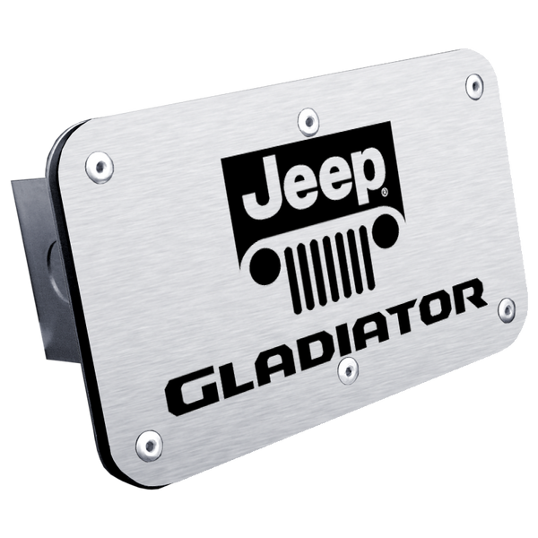 Gladiator Class III Trailer Hitch Plug - Brushed - T.GLAD.S