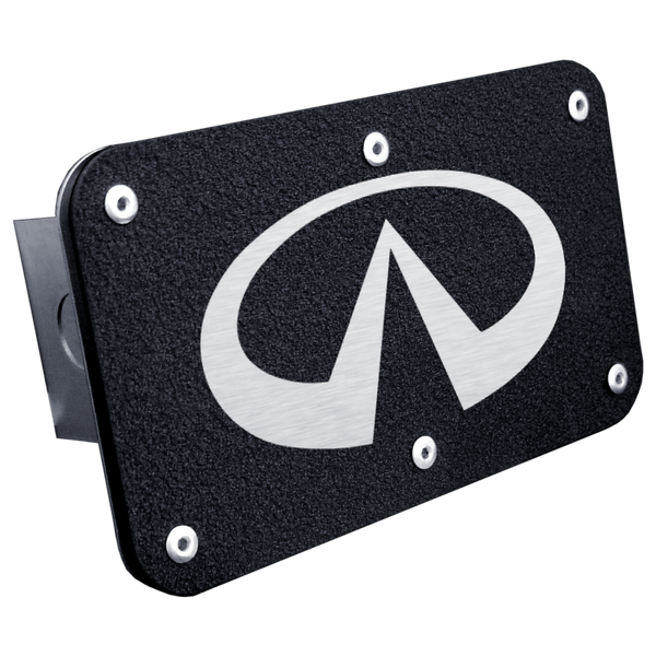 Infiniti  Logo Class III Hitch Plug - Rugged Black - T.INFL.RB