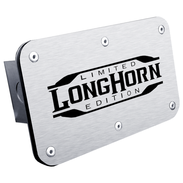 Longhorn Limited Edition Class III Hitch Plug - Brushed - T.LHLE.S