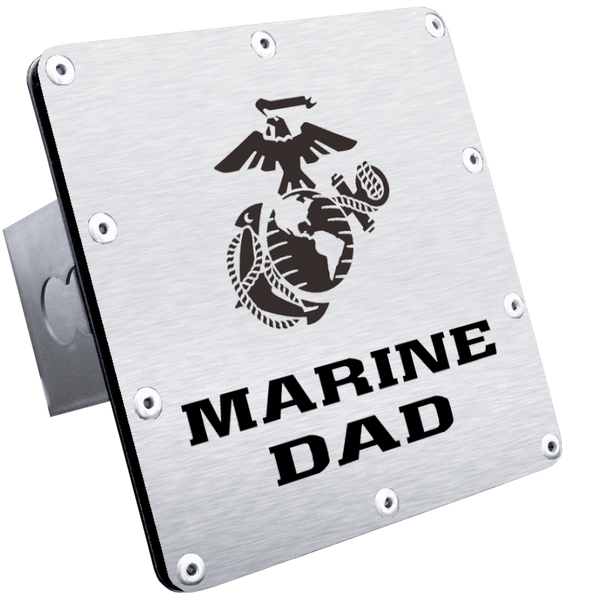 Marine Dad Class III Trailer Hitch Plug - Brushed - T.MARD.S