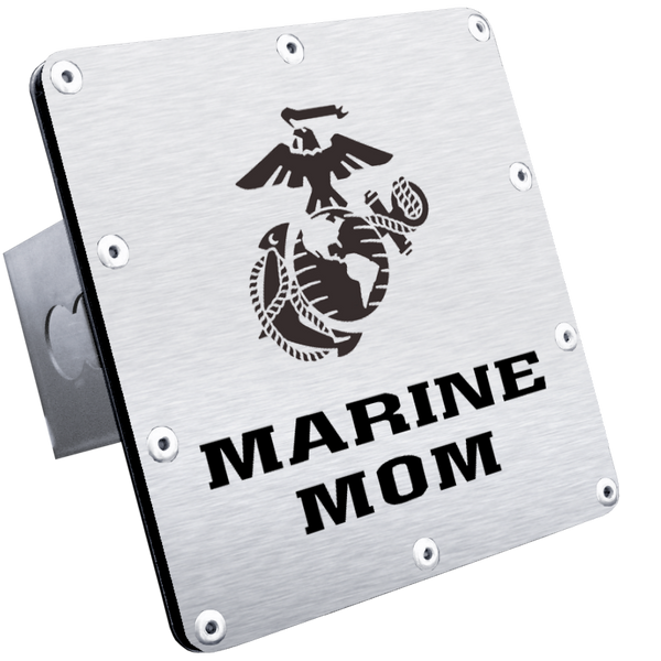 Marine Mom Class III Trailer Hitch Plug - Brushed - T.MARM.S