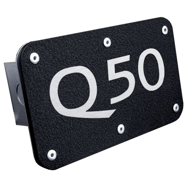 Q50 Class III Trailer Hitch Plug - Rugged Black - T.Q50.RB