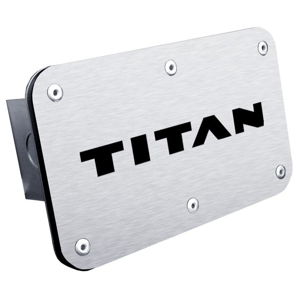 Titan Class III Trailer Hitch Plug - Brushed - T.TIT.S