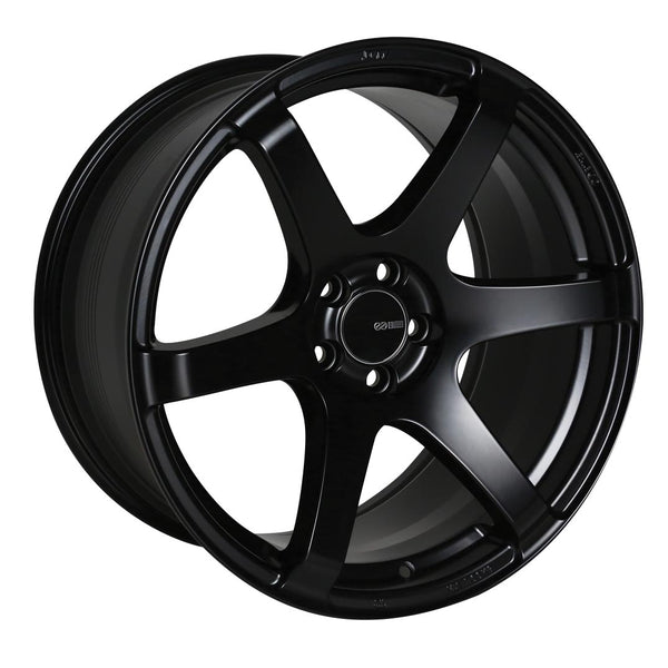 Enkei T6S Black Paint Wheels for 2017-2022 ACURA ILX [] - 18x8 45 mm - 18"  - (2022 2021 2020 2019 2018 2017)