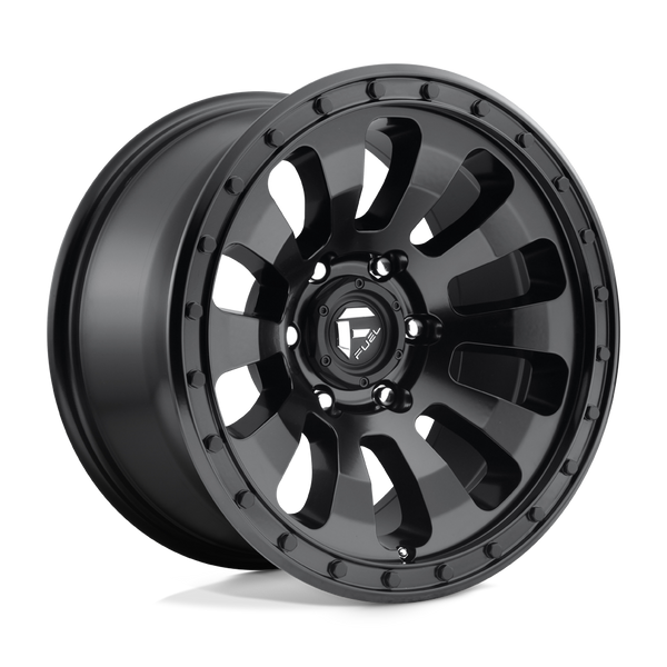 Fuel 1PC D630 TACTIC MATTE BLACK Wheels for 2021-2022 FORD BRONCO [] - 16X8 1 MM - 16"  - (2022 2021)