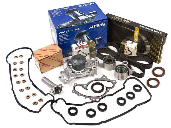 Timing Belt Kit for 1994-07/2001 TOYOTA CAMRY 3.0L 2995CC V6 DOHC, (24 VALVE), ENG. CODE "1MZFE" (2001 2000 1999 1998 1997 1996 1995 1994)