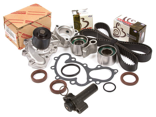 Timing Belt Kit for 1995-1998 TOYOTA T100 3.4L 3378CC V6 DOHC, (24 VALVE), ENG. CODE "5VZFE" (1998 1997 1996 1995)