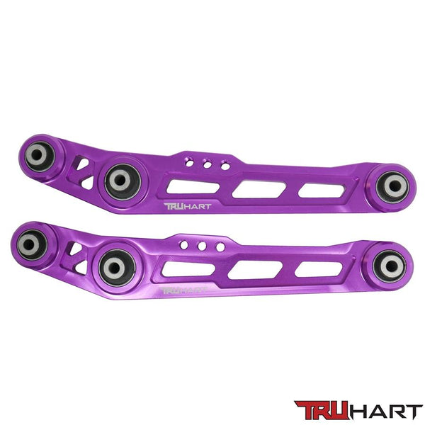 TruHart Rear Lower Control Arms Kit PURPLE for 1990-2001 Acura Integra [Excludes Type-R] - TH-H101-PU - (2001 2000 1999 1998 1997 1996 1995 1994 1993 1992 1991 1990)