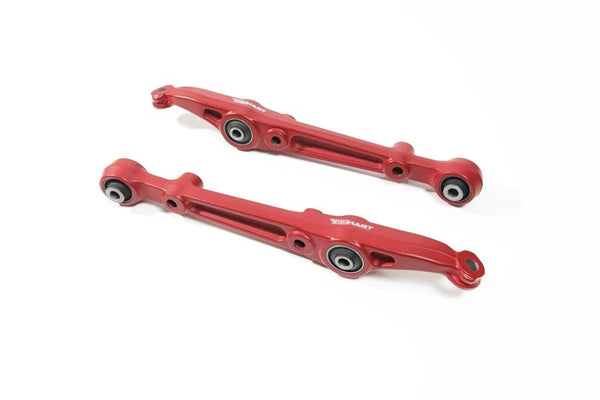 TruHart Front Lower Control Arms Kit RED for 1992-1995 Honda Civic - TH-H104 - (1995 1994 1993 1992)