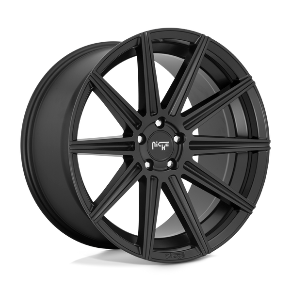 Niche 1PC M242 TIFOSI MATTE BLACK Wheels for 2015-2020 ACURA TLX [] - 20X9 35 MM - 20"  - (2020 2019 2018 2017 2016 2015)