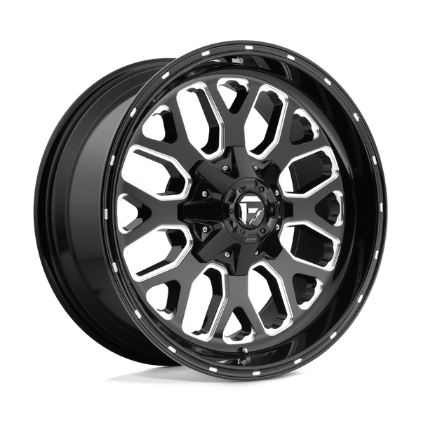 Fuel 1PC D588 TITAN GLOSS BLACK MILLED Wheels for 2021-2022 FORD BRONCO [] - 18X9 1 MM - 18"  - (2022 2021)