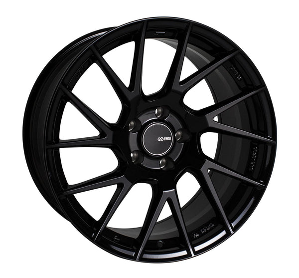 Enkei TM7 Black Paint Wheels for 2017-2022 HONDA CLARITY [] - 18x8.5 38 mm - 18"  - (2022 2021 2020 2019 2018 2017)
