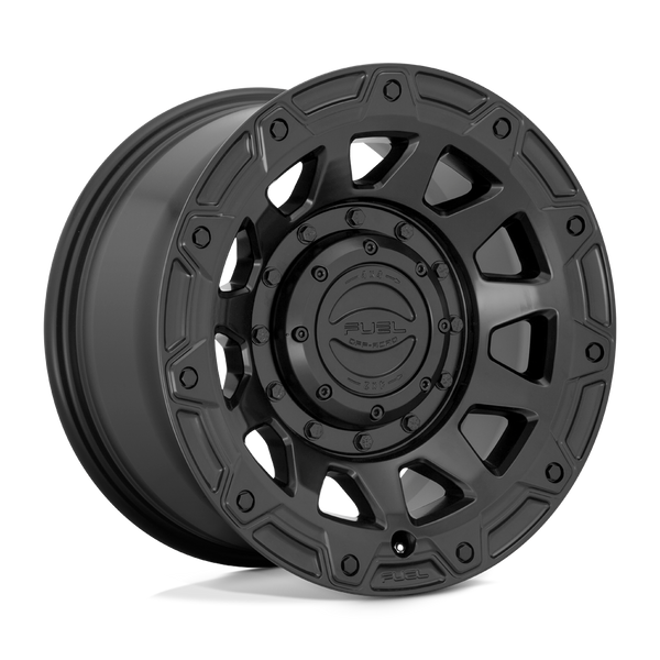 Fuel 1PC D729 TRACKER SATIN BLACK Wheels for 2021-2022 FORD BRONCO [] - 17X9 1 MM - 17"  - (2022 2021)