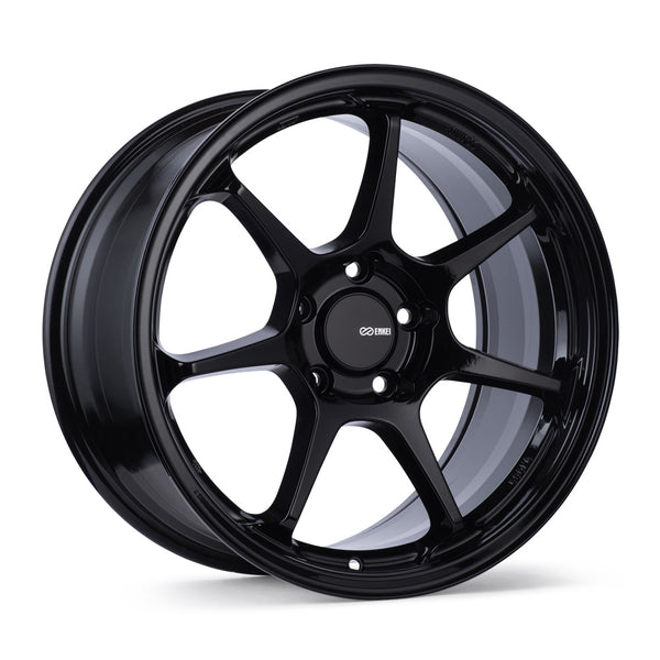 Enkei TS-7 Gloss Black Wheels for 2017-2022 ACURA ILX [] - 18x8.5 38 mm - 18"  - (2022 2021 2020 2019 2018 2017)