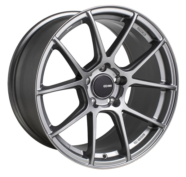 Enkei TS-V Storm Grey Wheels for 2009-2022 NISSAN MAXIMA [] - 18x8 35 mm - 18"  - (2022 2021 2020 2019 2018 2017 2016 2015 2014 2013 2012 2011 2010 2009)