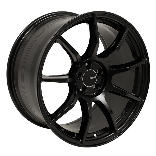 Enkei TS9 Black Paint Wheels for 2017-2022 AUDI A4 A4 QUATTRO [] - 17x8 45 mm - 17"  - (2022 2021 2020 2019 2018 2017)